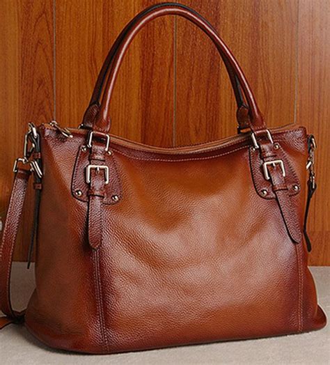 classic bag from with a real leather . .